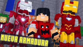 Hombre de Acero Mod para MCPE Poster