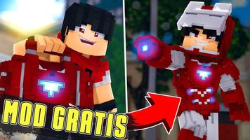 Hombre de Acero Mod para MCPE captura de pantalla 1