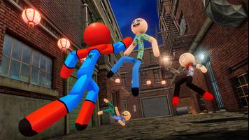 3 Schermata Stickman: Spider Rope Hero