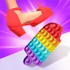 ASMR Tippy Toe - 만족스러운 게임 아이콘