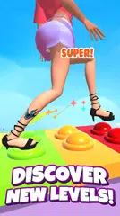ASMR Tippy Toe - 満足のいくゲーム アプリダウンロード