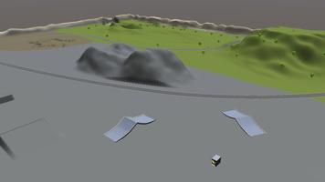 Car Crash Test and Stunts 3D imagem de tela 1