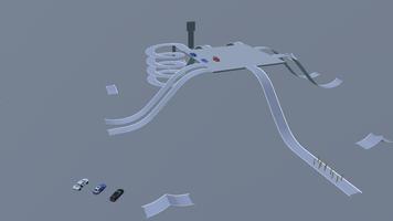 Car Crash Test and Stunts 3D imagem de tela 2