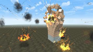 Block destruction simulator: c Affiche