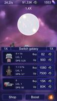 Idle galaxy clicker: spaceship Ekran Görüntüsü 2
