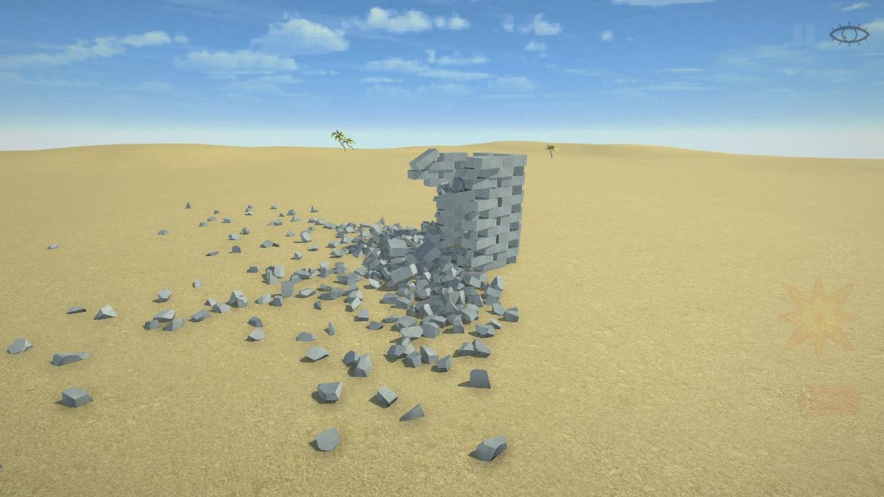 3д разрушать. Кубическая игра с физикой разрушения. Песочница симулятор разрушений. Игра про разрушение зданий. Игры с физикой разрушения песочница.