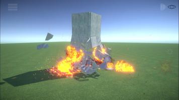 Sandbox destruction simulation الملصق
