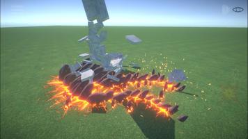 Sandbox destruction simulation imagem de tela 1