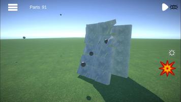 Sandbox destruction simulation screenshot 2