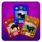 Dino King - Card Battle icône