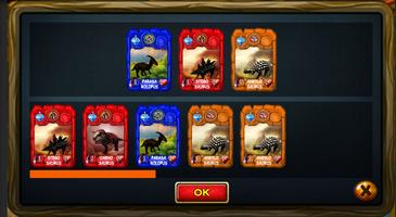 Dino King - Card Battle capture d'écran 1