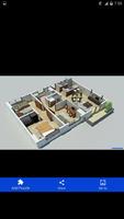 3D Home Floor Plan Design ภาพหน้าจอ 2