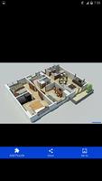3D Home Floor Plan Design capture d'écran 2