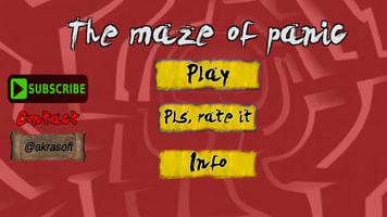 The Maze of panic poster