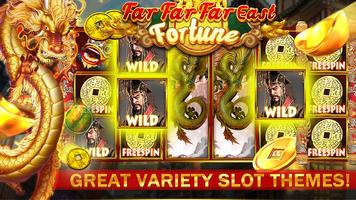FarFarFar East Fortune Slots - offline casino game ảnh chụp màn hình 1