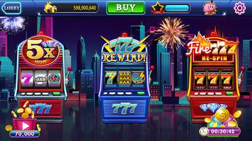 myCasino slots- Free offline hot Vegas mania games Affiche