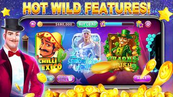 Rich Palms Casino - Free offline lucky slots games Poster
