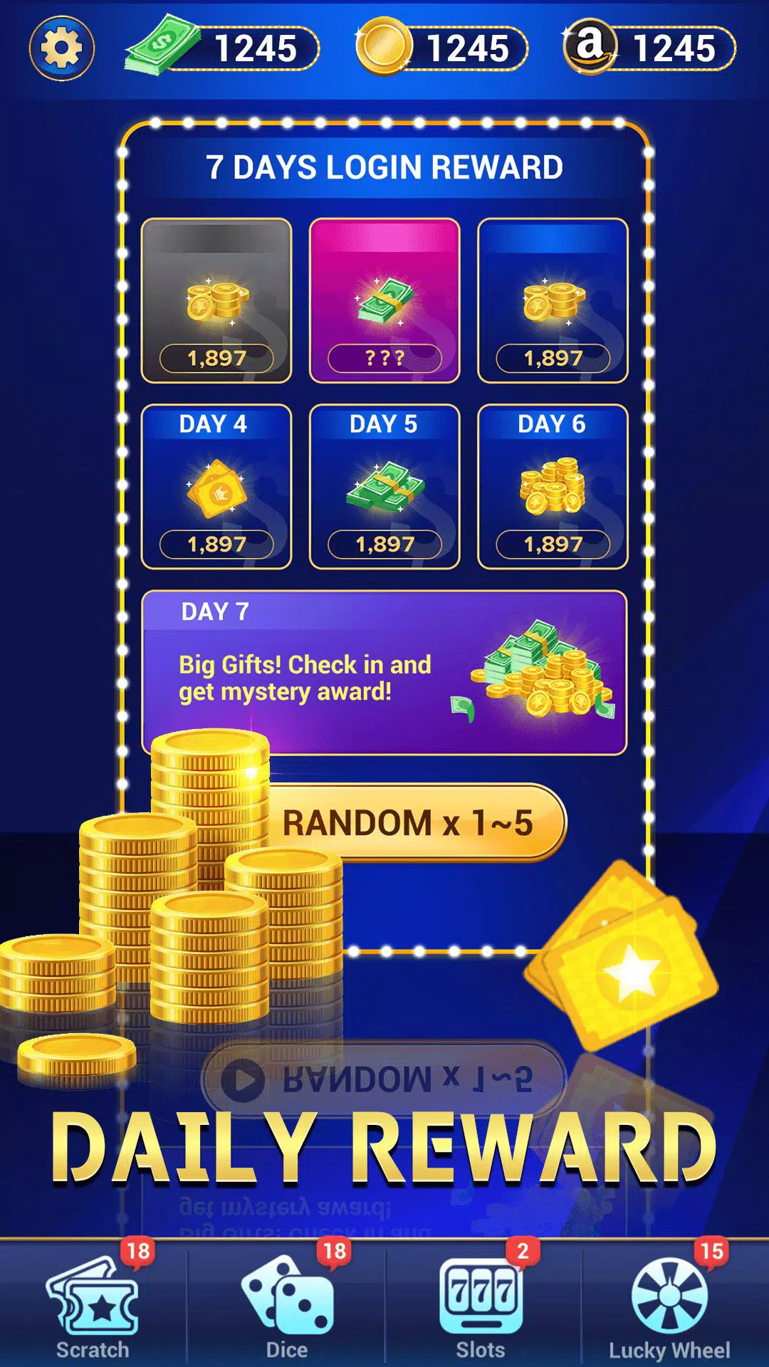 Lucky Casino - Win Big Rewards & Enjoy lucky time APK pour Android  Télécharger