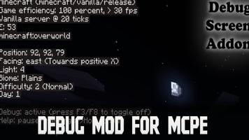 Debug Log Mod for Minecraft PE poster
