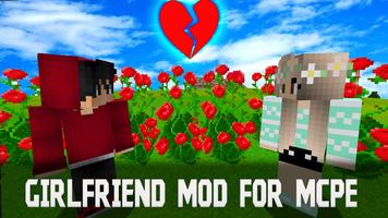 Girl Mod in Minecraft PE Affiche