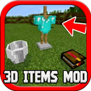 APK 3D Items Mod for Minecraft PE