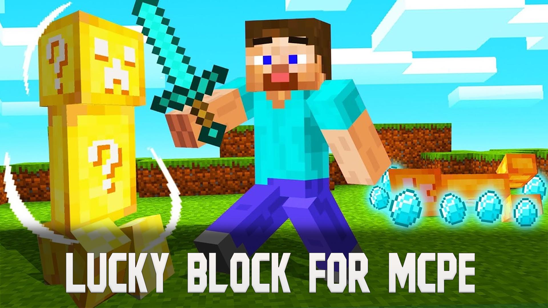 lucky block mod for minecraft APK for Android Download
