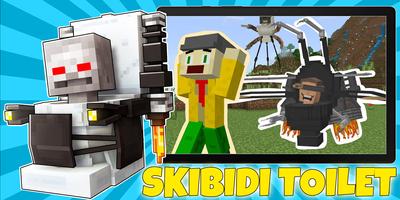 Poster WC Skibidi mod MCPE