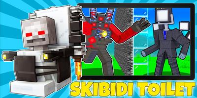 1 Schermata WC Skibidi mod MCPE