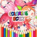 五等分の花嫁 Game Coloring Book