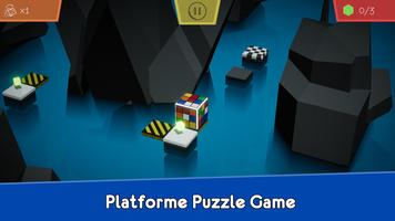 CubiX Fragment - Puzzle Game โปสเตอร์