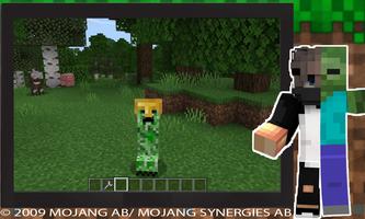 Poster Morphing Mod for Minecraft PE.