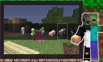 1 Schermata Morphing Mod for Minecraft PE.