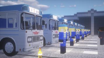 Bus Telolet Mod Minecraft Affiche