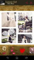 Luxury Girl Photo Collages syot layar 1