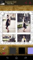 Luxury Girl Photo Collages syot layar 2