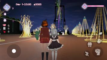High School Girls Life Simulator الملصق