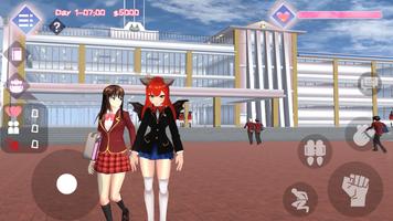 High School Girls Simulator：Love Story الملصق