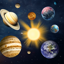 Tampilan 3D Planet Tata Surya APK