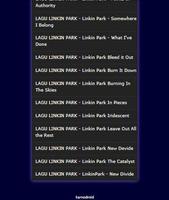 LAGU LINKIN PARK HITS Screenshot 1