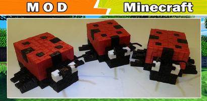 Minecraft PE : LadyBug Noir Cartaz