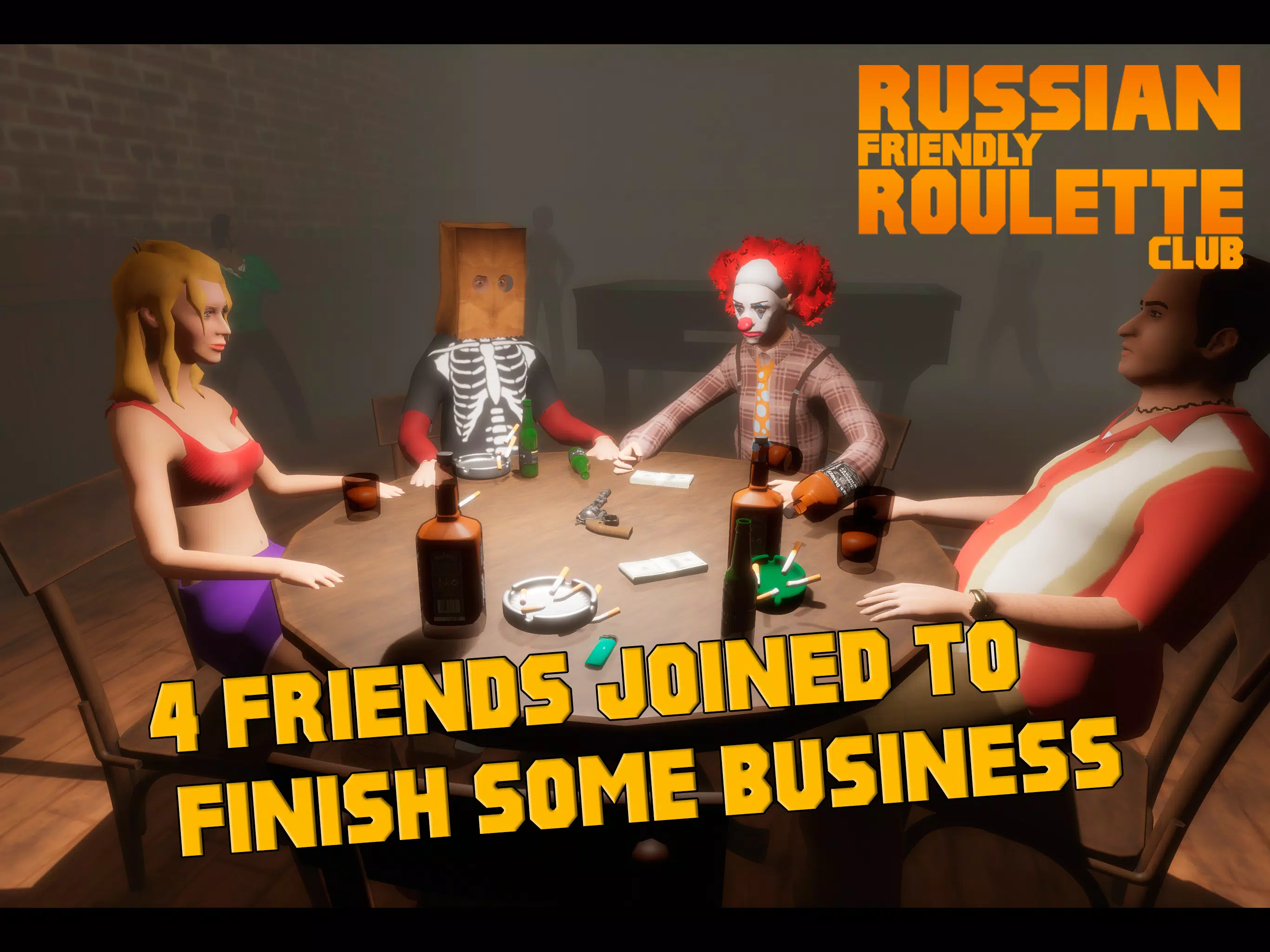 Published on Android my Multiplayer Online Game of Russian Roulette.