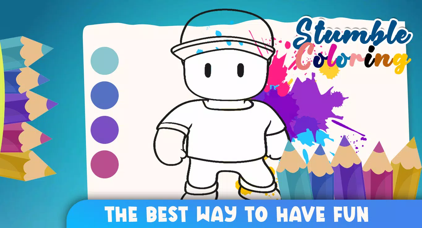 Jogos de Colorir Stumble Guys versão móvel andróide iOS apk baixar  gratuitamente-TapTap