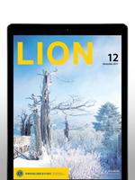 LION Magazine Korea Affiche