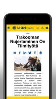 LION Magazine Suomi syot layar 1