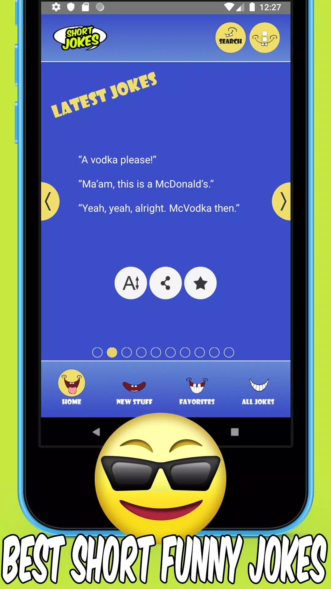 Best Short Jokes: Funny Jokes APK pour Android Télécharger