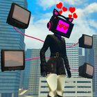 Titan TV Woman Puzzle ikona