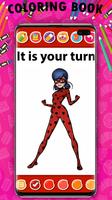 Poster LadyBug Coloring Book
