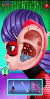 Ladybug Ear Surgery - Jeux de filles capture d'écran 1