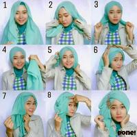 Hijab styles step by step capture d'écran 1