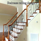 Staircase railing design icon